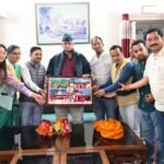 कृषि मंत्री गणेश जोशी का अल्मोड़ा पहुंचने पर पार्टी पदाधिकारियों ने किया भव्य स्वागत